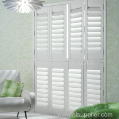 Hoan Basswood / PVC / Aluminum Window Shutters Plantation Shutters (24 colors)