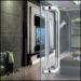 Durable Glass Shower Door Locks Metal Door Handle For Sliding Glass Door