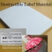 Custom Fragile Adhesive Eggshell Sticker Paper Destructible Vinyl Security Label Paper Raw Material Rolls