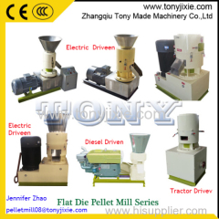 Small Business Flat Die Pellet Machine For Home Use