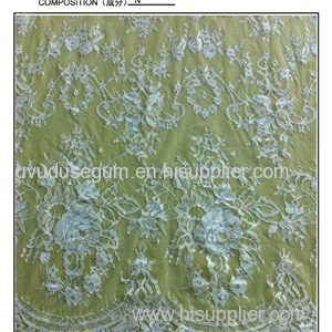 Nylon Gallon Lace Fabric (E8037)