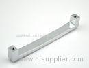 Chrome Color Crystal Door Handles Curved Crystal Knobs And Pulls For Cabinets