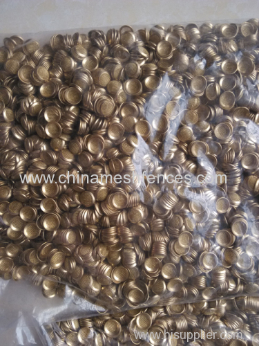 76.2mm stainless steel Liquid Filter Brass Filter Disc Reliable Manufacturer 300 Micron wire mesh filter