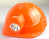 coal miner safety helmet with LED light for mining