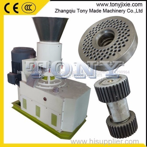 Flat Die Wood Pellet Machine