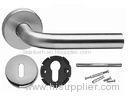 304 Stainless Steel Door Handles With Lock / Stainless Steel Pull Handles