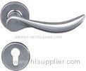 Solid Casting Satin Stainless Steel Door Handles Stainless Steel Door Lever Sets