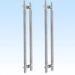 External Glass Door Handle Stainless Steel Silver Color Round Glass Door Knobs