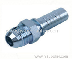 Hydraulic pipe fitting sae Male 90 degree cone J513 hydraulic end fitting 17811