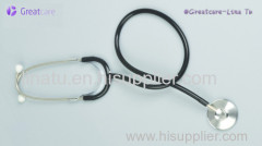 stainless Stethoscope cardiology stethoscope with single and dual type