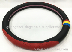 universal design car steering wheel cover with rubber ring