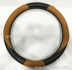 universal design car steering wheel cover with rubber ring