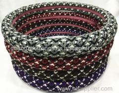 ice cotton car steering wheel cover high quality