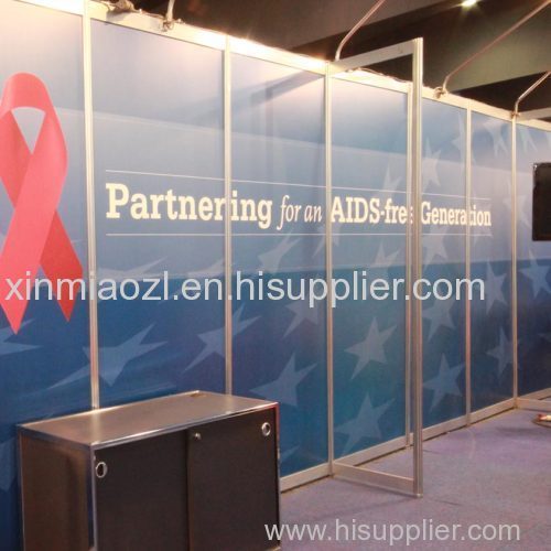 Recyclable Trade Show Modular Exhibit Booth Aluminum exhibition booth materials