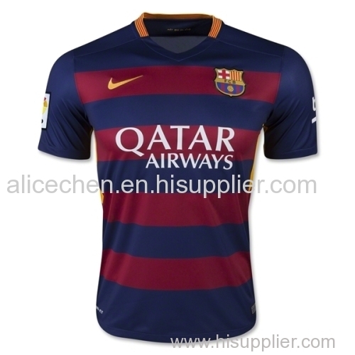 Barcelona 2015-16 Home Soccer Jersey $19.00