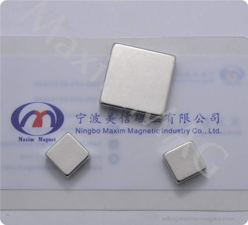 NdFeB bar/block magnets with nickel coating