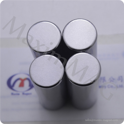 Neodymium rod magnets with Chorm coating