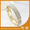 Antique Charm Zinc Alloy Gold Plated Metal Bangles For Women Gift