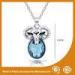 Zinc Alloy Stainless Steel Chain Necklace With Sheep Pendant