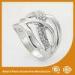 Trendy Zinc Alloy Fashion Jewelry Rings Ladies Silver Finger Rings