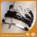 Zinc Alloy Metal Ladies Leather Bracelets Leather Buckle Bracelet