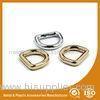 Zinc Alloy Plated Metal D Ring for Handbag Accessories 13mm Width