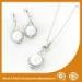 925 Sterling Silver Jewelry Set With Infinity Love Neckalce Rings And Earrings
