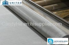 200 micron stainless steel wire mesh.