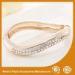 Small Rhinestone Solid Silver Metal Bangles For Girls Jewellery