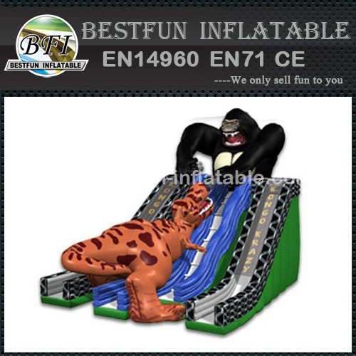 Empire new design inflatable king kong slide