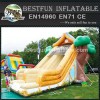 Inflatable jumping slide tree house children slide