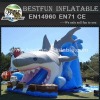 Inflatable Shark Escape slide