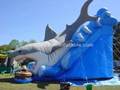 Inflatable Shark Escape slide