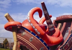 Kraken boat inflatable slip n slide
