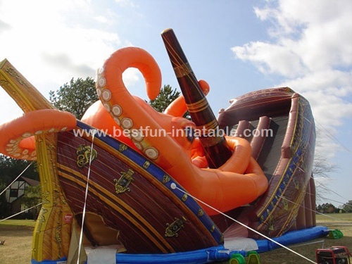 Kraken boat inflatable slip n slide