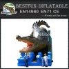 Promotion Sale Inflatable Crocodile Kids Water Slide