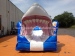 Commercial inflatable shark water slide