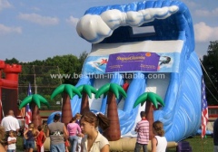 Surf the wave dual lane Inflatable Slip Slide