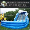 Surfs Up Double Splash Wild West Sandy beach inflatable Slide