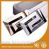 CE SGS Zinc Alloy Decorative Customizable Belt Buckles For Dress