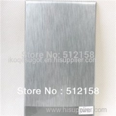 Tooth Brush Holder Water Transfer Printing Hydro Graphics Film Transparent - Metallic Silver Wire GW7801