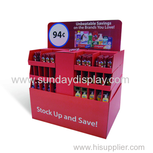 Scotch tape market quarter shipper pallet display