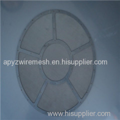 Stainless steel filter disc mesh