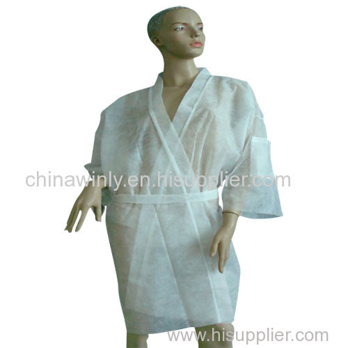 Sauna Gown Non-woven Disposable Protect kits