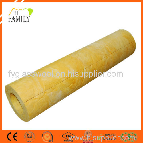 Duct Wrap Thermal Insulation Glass Wool Pipe Insulation Materials