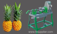 Pineapple Peeling and Coring Machine