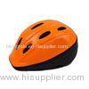 Out Mold PVC Kids Bike Helmet Orange 8 Vents High Anti - Impact CE EN1078 Certificated