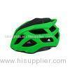 Green Road Bike Helmet / Road Cycle Safety Helmets Removable Visor