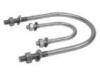 Custom Galvanized Electrical U Bolt Conduit Clamp Of Pipe / Value And Pump