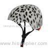 Durable Youth Downhill Skateboard Helmet Out - Mold Leopard Pattern